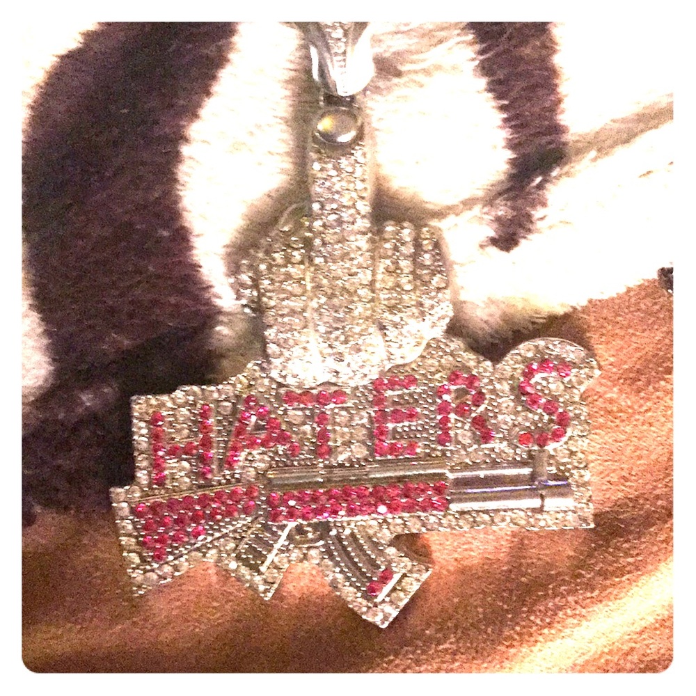 Bling hip hop Haters Chain